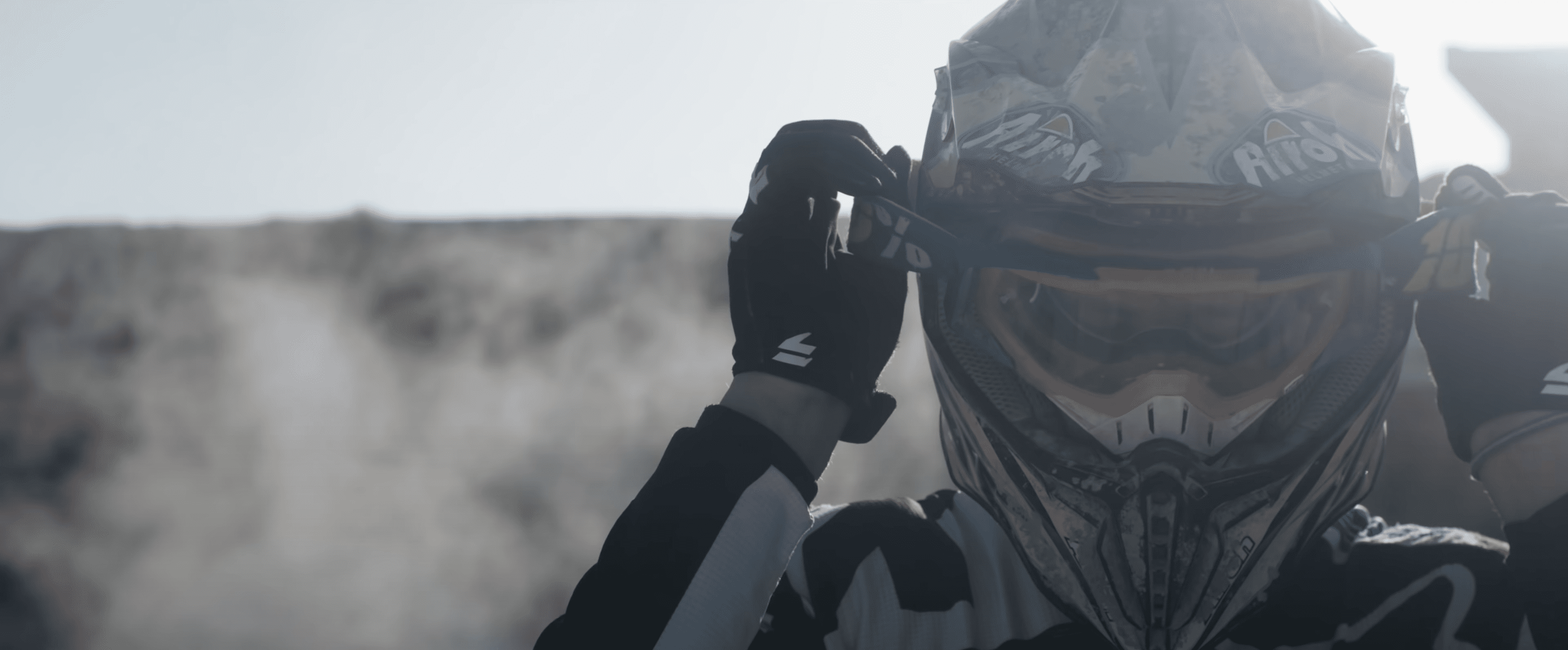 Fotograma de motocross en Tenerife