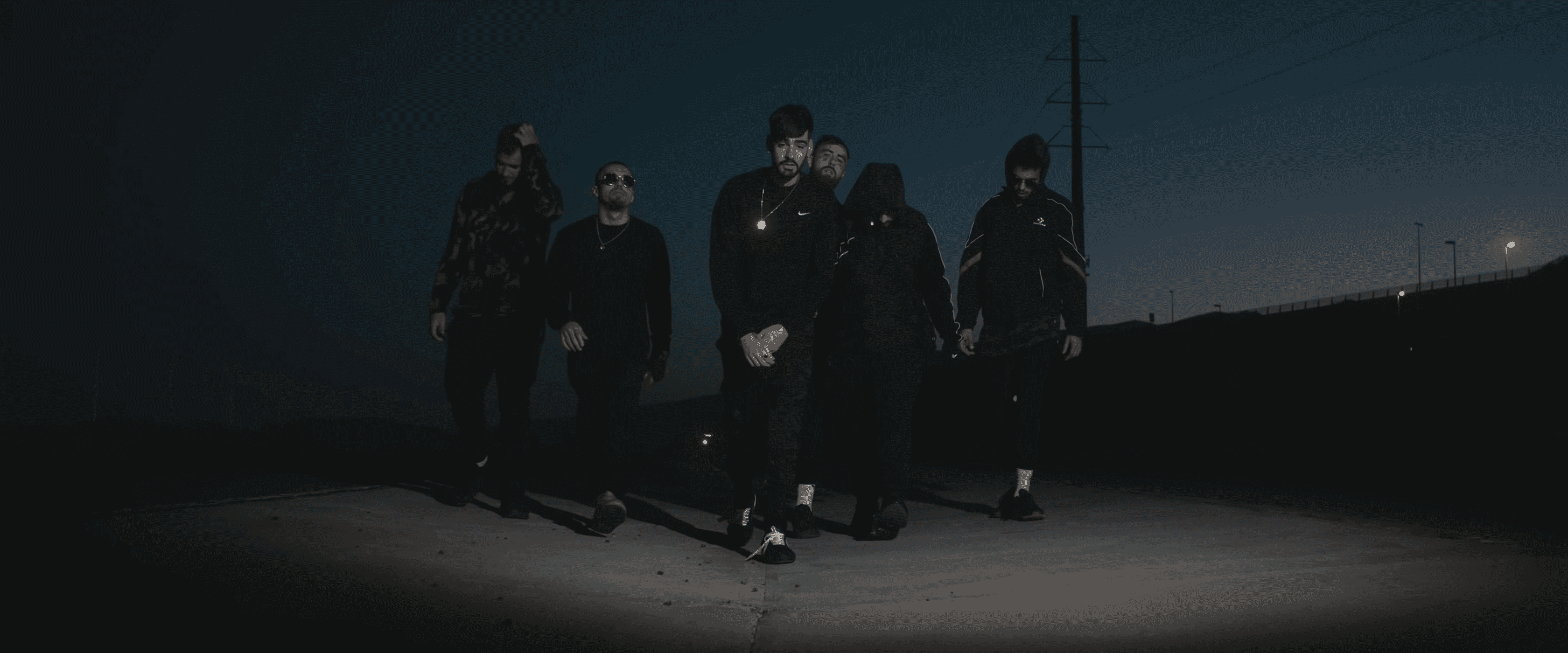 Grupo de artistas en Tenerife